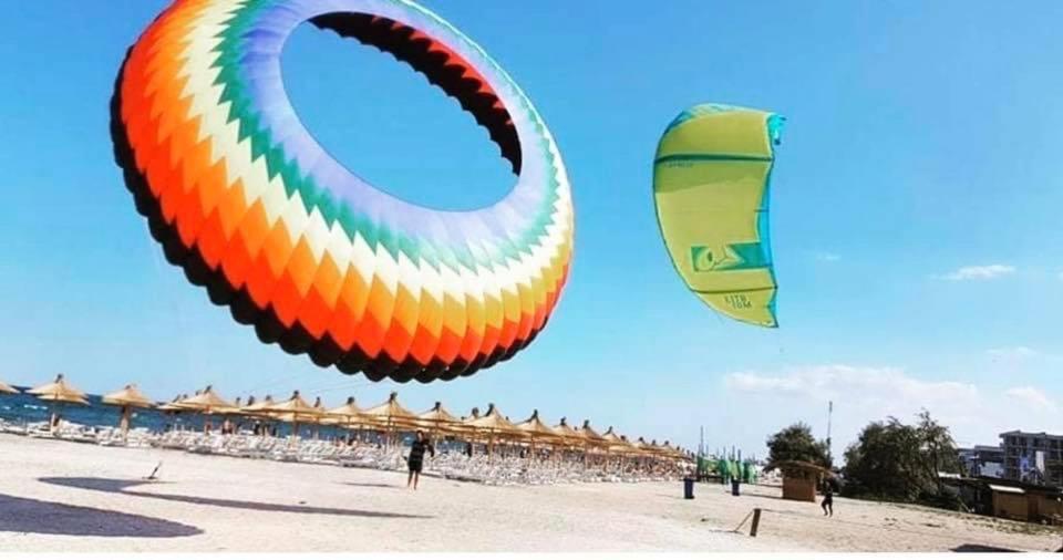 Wave 2 Mamaia Prima Linie Vedere La Mare 120Mp Năvodari Εξωτερικό φωτογραφία
